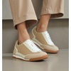 image:imageTOP Moda Women Mesh Sneakers Lightweight Breathable Casual Walking Shoes Suede Accents Gum Sole Carly1Beige
