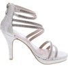 image:imageTOP Moda Womens Formal Rhinestone High Heel Sandal Ankle StrapChampagneInna75