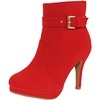 image:imageTOP Moda George40 Ankle Wrap BootsRed Nu