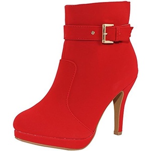 image:imageTOP Moda George40 Ankle Wrap BootsRed Nu