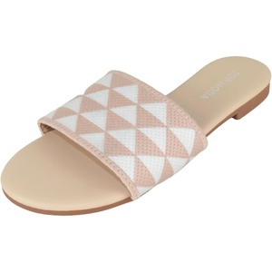 image:imageTOP Moda Shoes Women Flip Flops Patterned Sandals Casual Slide SlippersNude
