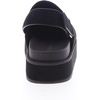 image:imageTOP Moda Reno1 Womens Mule Clogs Adjustable Strap Slip on Shoes Soft Faux Suede Upper Fall SandalsBlack Suede