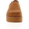 image:imageTOP Moda Reno1 Womens Mule Clogs Adjustable Strap Slip on Shoes Soft Faux Suede Upper Fall SandalsTan Suede