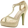 image:imageTOP Moda Womens Formal Rhinestone High Heel Sandal Ankle StrapBeige375