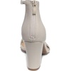 image:imageTOP Moda Hannah1 Womens Fashion Ankle Strap Evening Dress High Heel Sandal Shoes Ivory Pu 7