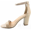 image:imageTOP Moda Womens Hannah1 Ankle Strap High Heel Sandal Nude Patent 9