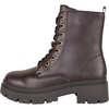 image:imageTOP Moda Women Combat Army Style Boots Lace Up Side Zipper Lug Sole Platform BootiesDark Brown