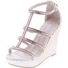 image:imageTOP Moda Womens Formal Rhinestone High Heel Sandal Ankle StrapChampagne Glitter27