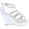 image:imageTOP Moda Womens Formal Rhinestone High Heel Sandal Ankle StrapSilver Glitter28