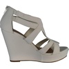 image:imageOver The Toe Cross Strap Block Heel Open Toe Dress SandalWhite355