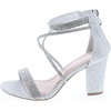 image:imageTOP Moda DressyFormal Sandals High Heel Ankle Strap Open Toe SandalsSilver55