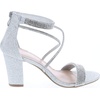 image:imageTOP Moda DressyFormal Sandals High Heel Ankle Strap Open Toe SandalsSilver55