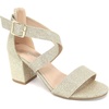 image:imageTOP Moda DressyFormal Sandals High Heel Ankle Strap Open Toe Sandals Champagne6  55