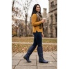 image:imageTOP Moda Womens Coco20 Knee High Round Toe Buckle Slouched Riding Flat BootsNavy Blue