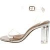 image:imageTOP Moda Over the Toe Cross Strap Block Heel Open Toe Dress SandalWhite1