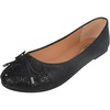 image:imageTOP Moda Dress Shoes Women Rhinestone Ballet Flats Round Toe Sparkly Lightweight Bow BONNIE31Black
