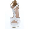 image:imageTOP Moda Womens Formal Rhinestone High Heel Sandal Ankle StrapWhite385