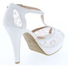 image:imageTOP Moda Womens Formal Rhinestone High Heel Sandal Ankle StrapWhite385
